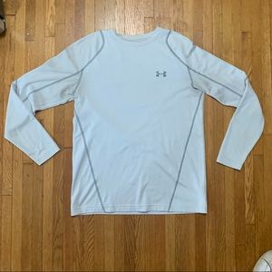 Mens Large Gray Lightweight Under Armour Thermal